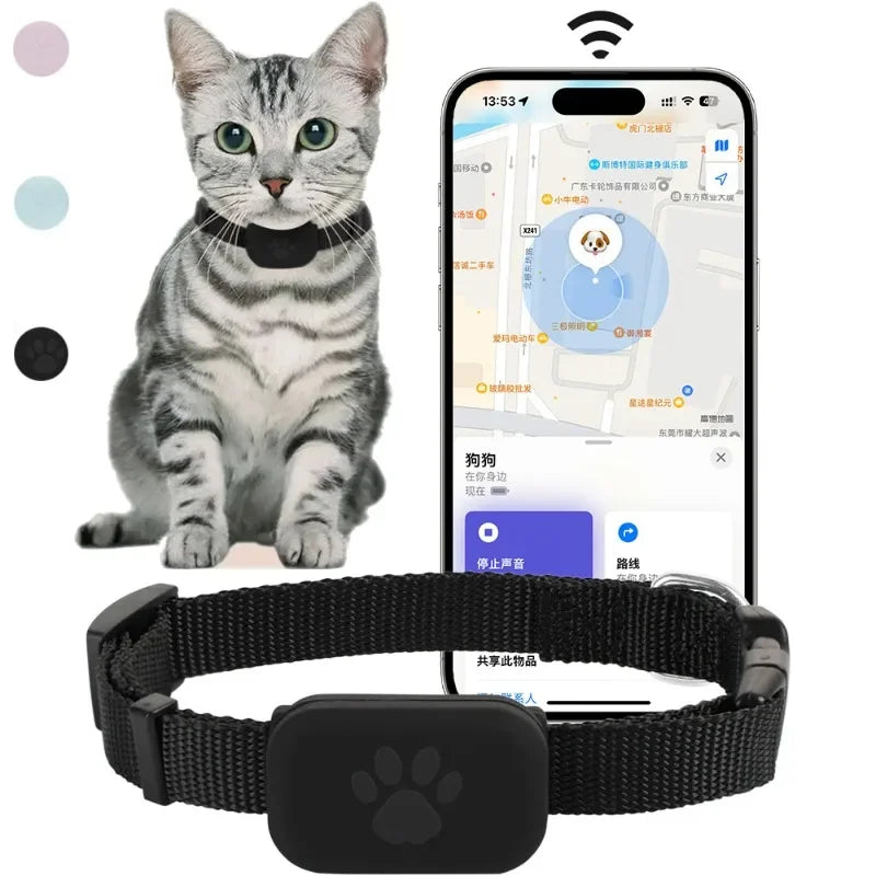 Rastreador GPS Bluetooth para mascotas