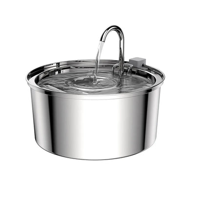 Smart Stainless Steel Automatic Pet Cat & Dog Water Fountain Filter Fountain Smart Drinking Bowl