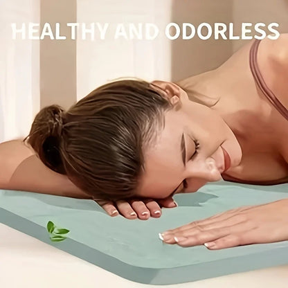 Esterilla de yoga plegable de TPE ecológica FlexFold™: esterilla de fitness antideslizante para viajes