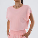 Women’s 2 Piece Workout Set Quick Dry Running Top and Shorts
