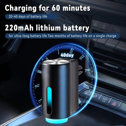 Difusor de aroma para coche inteligente y purificador de aire de iones negativos con tecnología de aceites esenciales