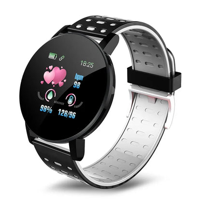 Smart Fitness Tracker Watch with Heart Rate & Blood Oxygen Monitor – Waterproof Activity Tracker Smartband for Kids & Adults