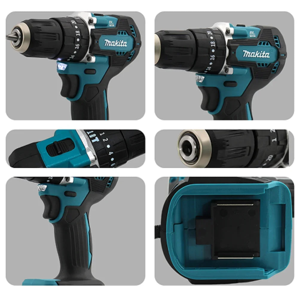 Makita 18V Brushless Impact Drill Driver Kit – Cordless Power Tool with Battery