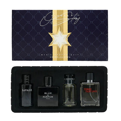 Luxury Men’s Cologne Gift Set – 4PCS Long Lasting Floral Fruity Eau De Parfum Collection
