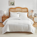 Luxury Quilted Coverlet Set – Lightweight Pet Hair Resistant Bedspread for Queen & King Beds