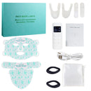 8 Color LED Light Therapy Face & Neck Mask – Red & Near Infrared Anti-Aging Facial Device for Wrinkles, Acne, Skin Tightening & Oil Control