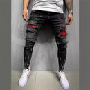 Men’s Distressed Slim Fit Jeans – Modern Streetwear Style with Premium Comfort
