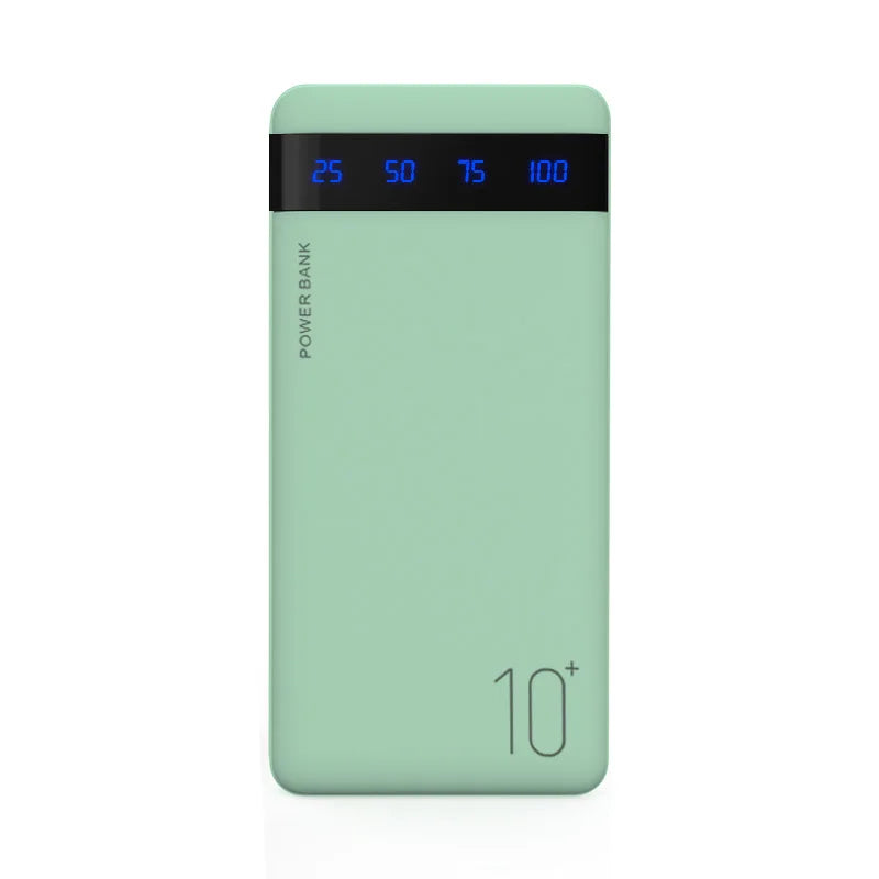 20000mAh Fast Charging Power Bank LED Display Dual USB Charger