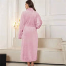 Accappatoio da spa di lusso in peluche per donna