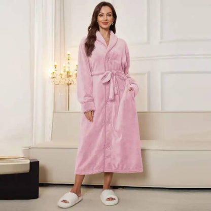 Luxury Plush Spa Bathrobe for Women