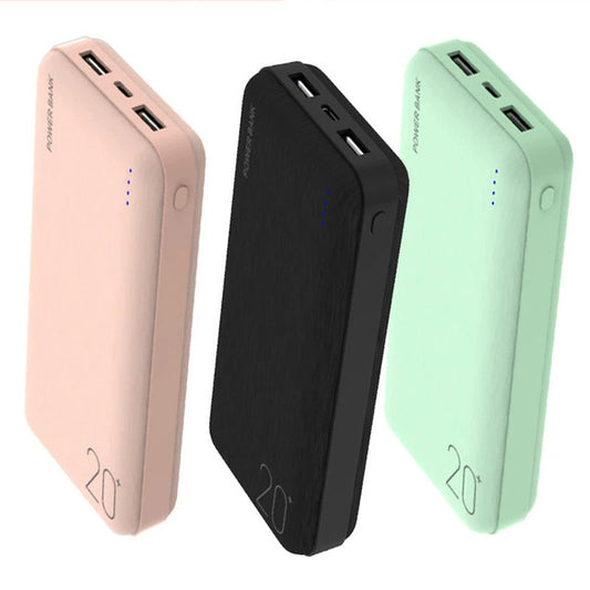 20000mAh Fast Charging Power Bank LED Display Dual USB Charger