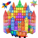 Magnetic Building Tiles for Kids STEM Construction Toy Set