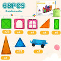 Magnetic Building Tiles for Kids STEM Construction Toy Set