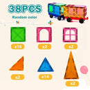 Magnetic Building Tiles for Kids STEM Construction Toy Set