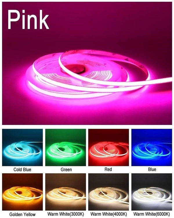 SmartGlow RGB WiFi-Controlled LED Strip Light - Automation and Energy